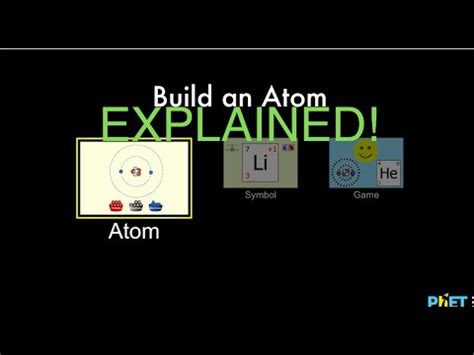 phet.edu.colorado|phet.colorado.edu build an atom.